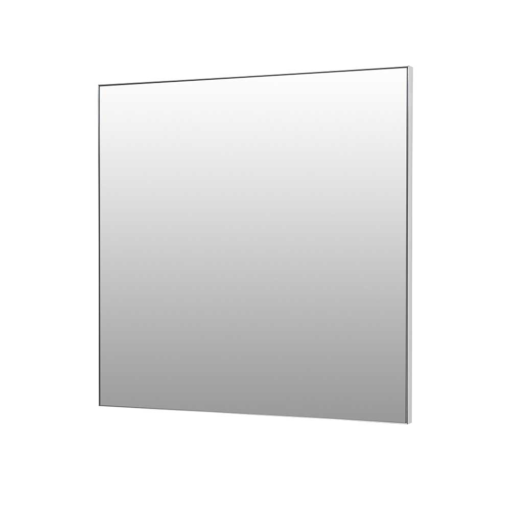 70x70 cm Quadrat Spiegel in Silber - Versuvia