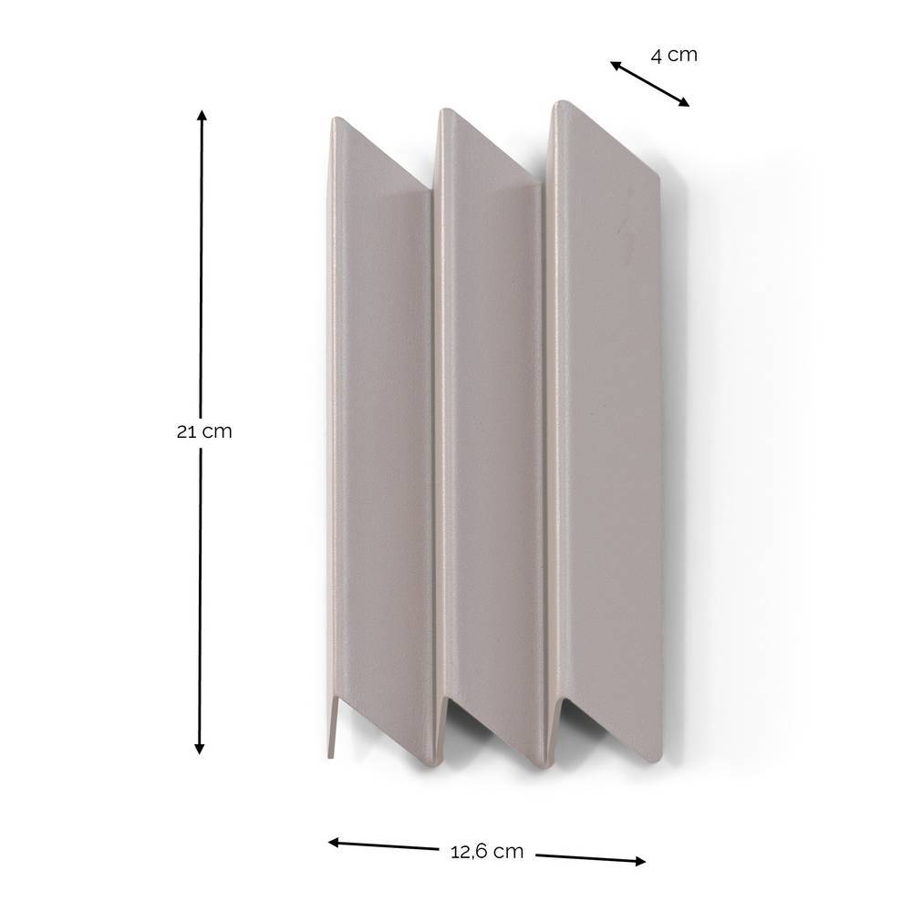 Designgarderobe in Taupe - Arjas