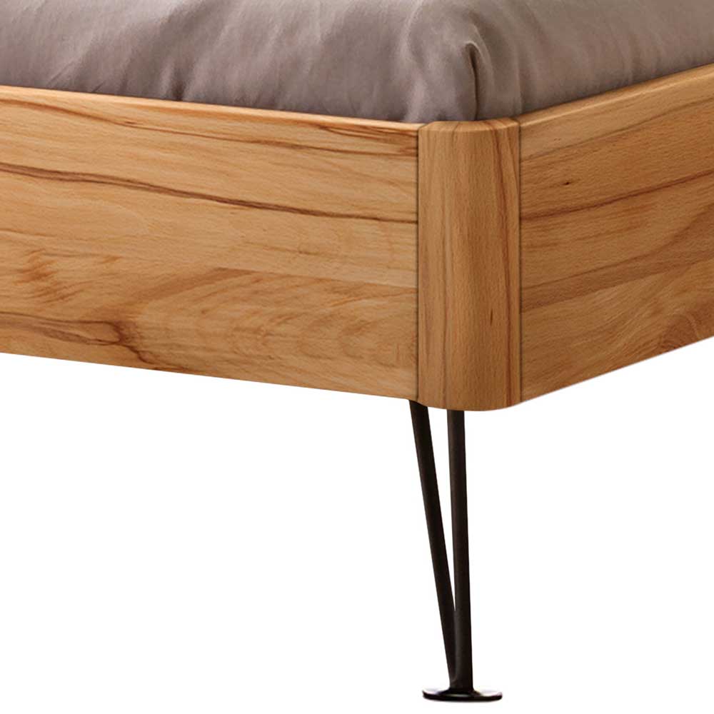 Designerbett aus Wildbuche geölt - Angie