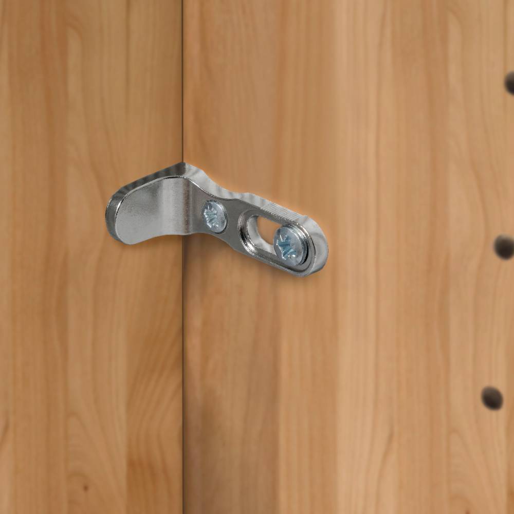 7-türiger Kleiderschrank in Eiche Bianco - Yanicas
