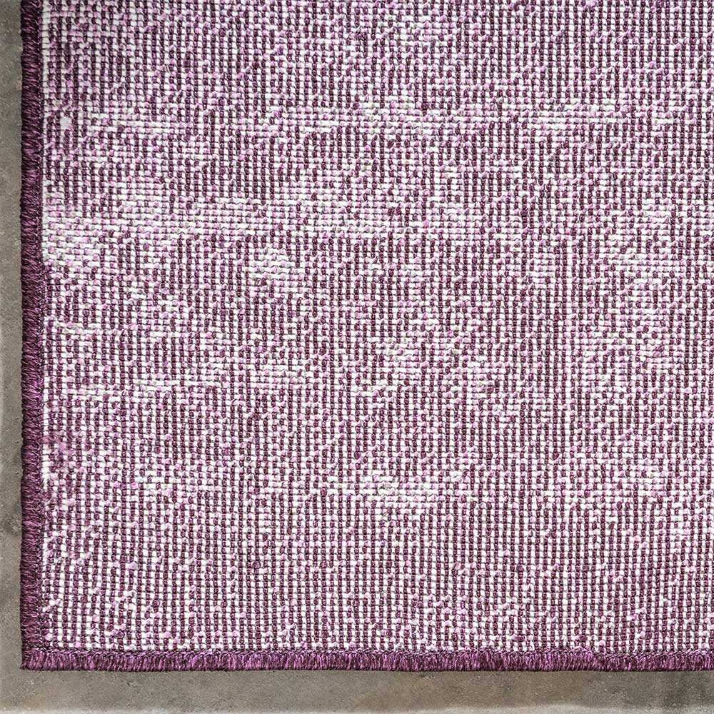 Läufer Teppich in Violett hell & dunkel - Frumus