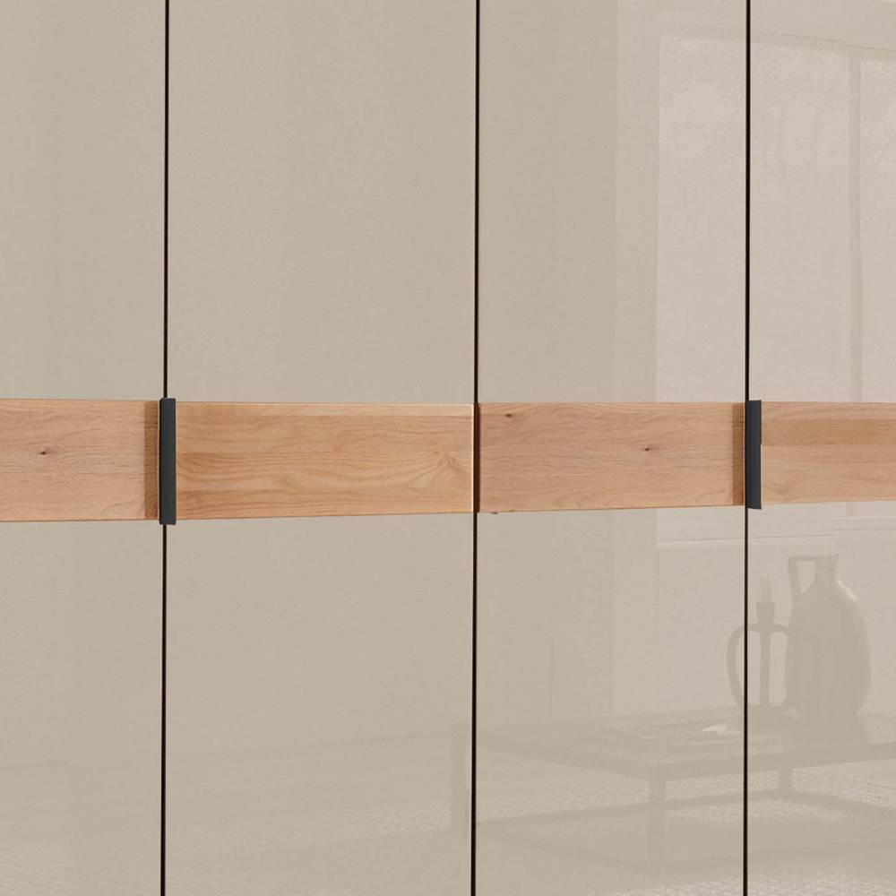 XXL-Kleiderschrank mit 393 cm Breite - 8-türig - Angelina