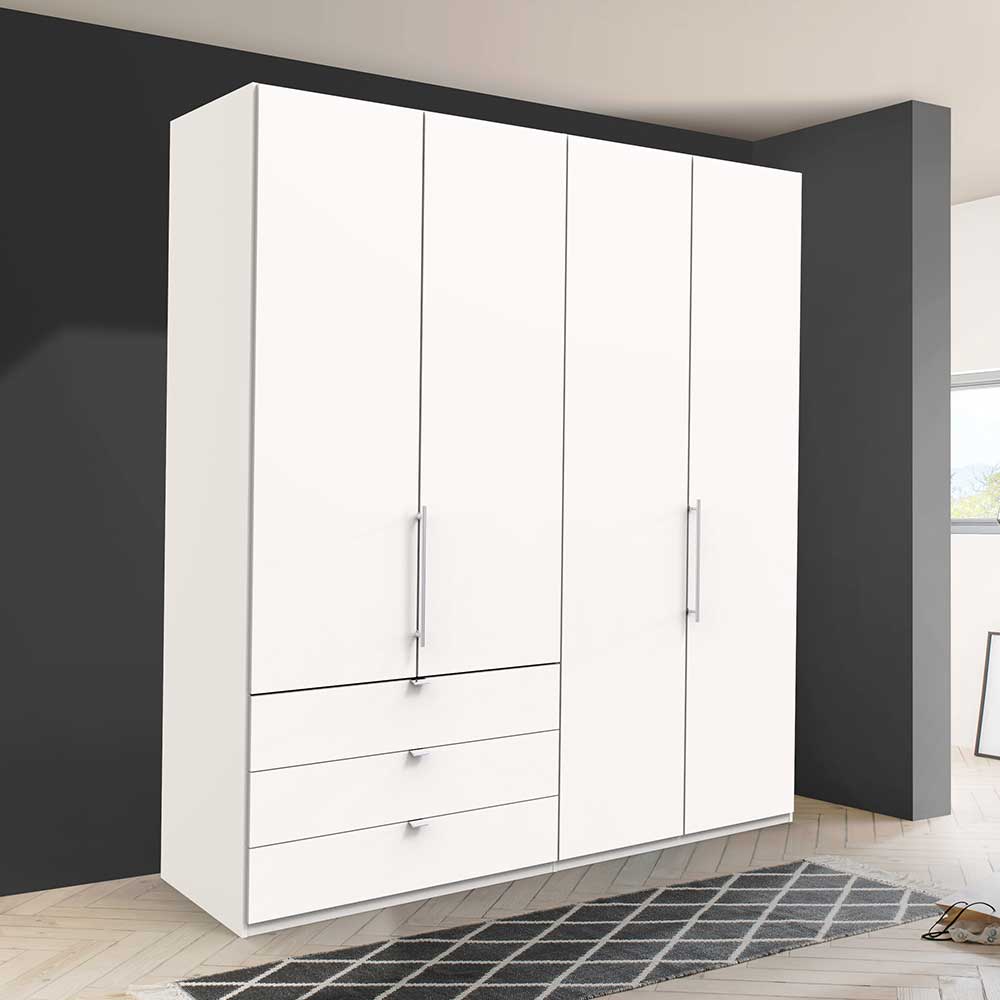 Weißer Schrank fürs Schlafzimmer in modernem Design - Donpiave