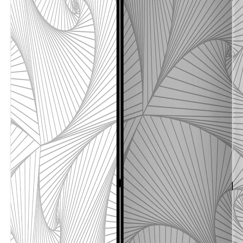 5 Elemente Paravent mit abstraktem Muster Print - Lissa