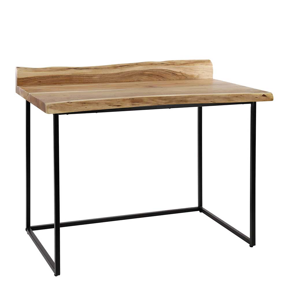 Design Schreibtisch mit Naturkanten aus Akazie - Ilmany