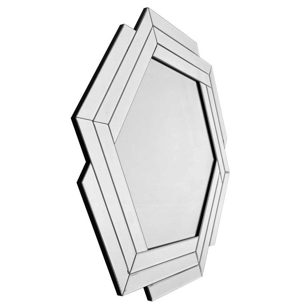 Sechseckiger Design Spiegel für Wandmontage - Gionta