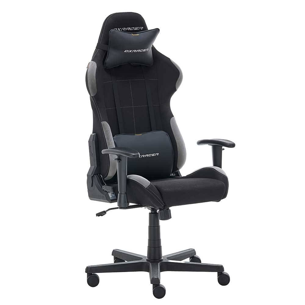 Gaming Chair in Schwarz Grau - Tannilo