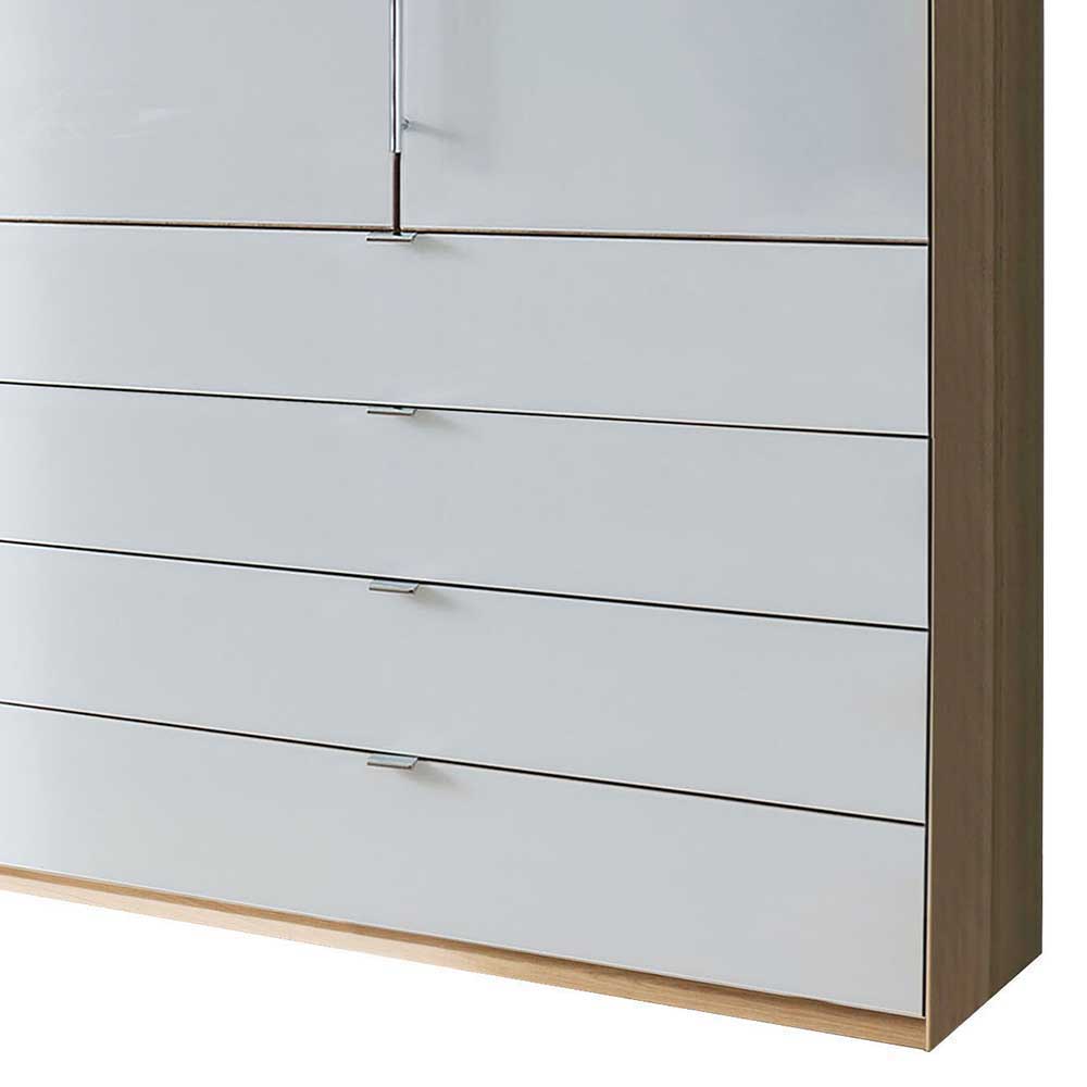 Komplettschlafzimmer in Eiche Bianco - Nuetran (vierteilig)