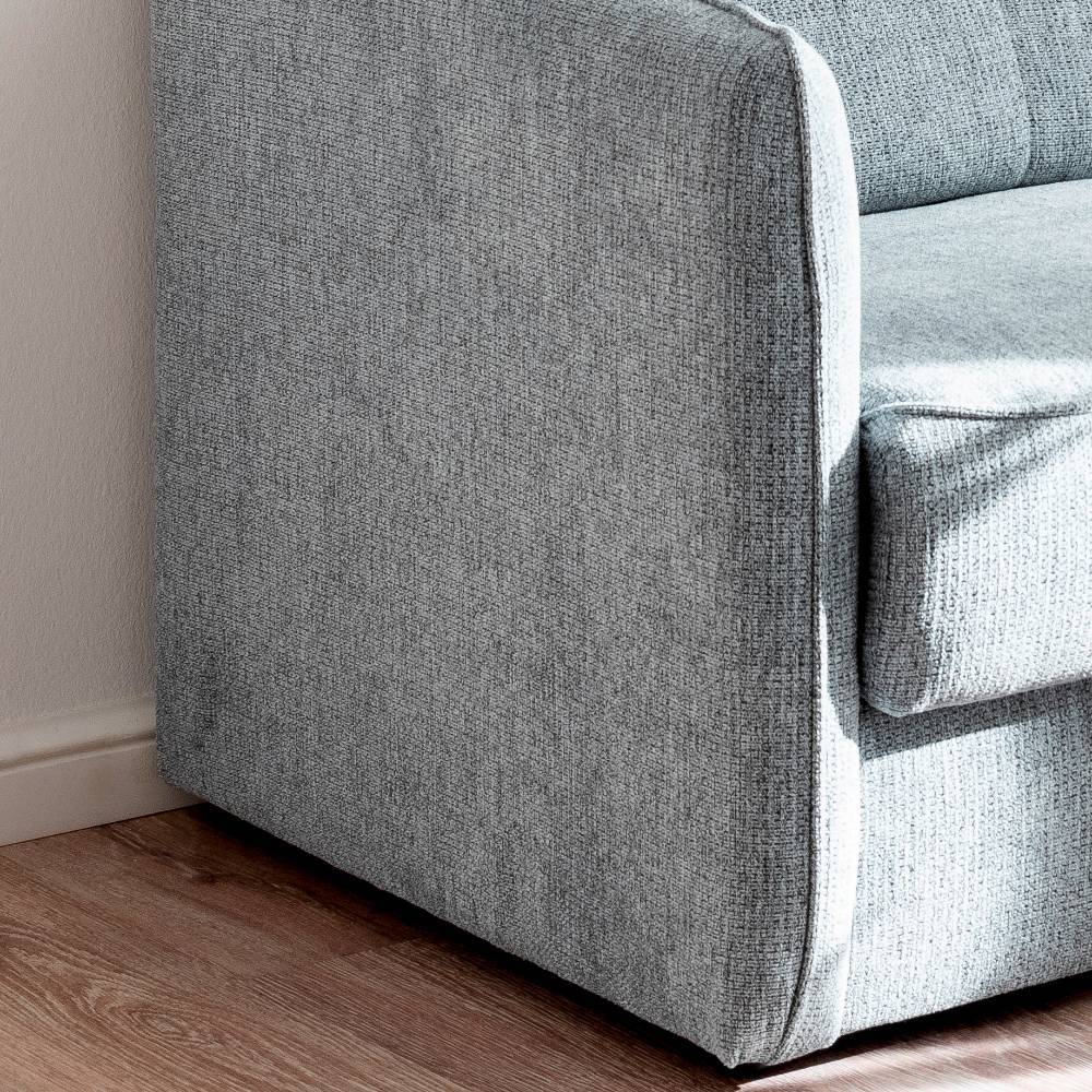 Ausziehcouch in Mintgrün Chenille - Nice