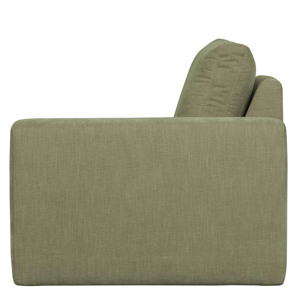 Modulare Couch - Endelement mit Armlehne rechts - Perconia