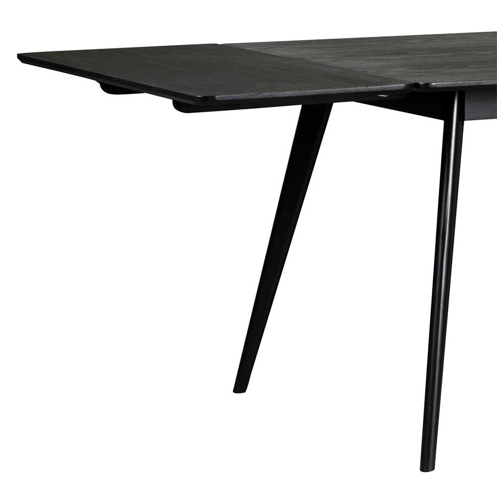 Schwarzer Esszimmer Tisch im Retro Style - Vartana