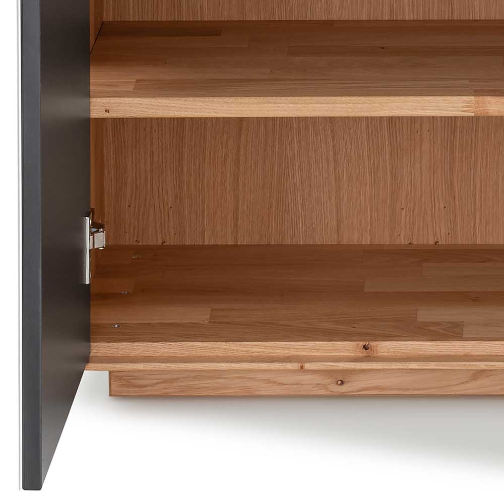 Kombi-Kommode aus Asteiche Massivholz - Zonga