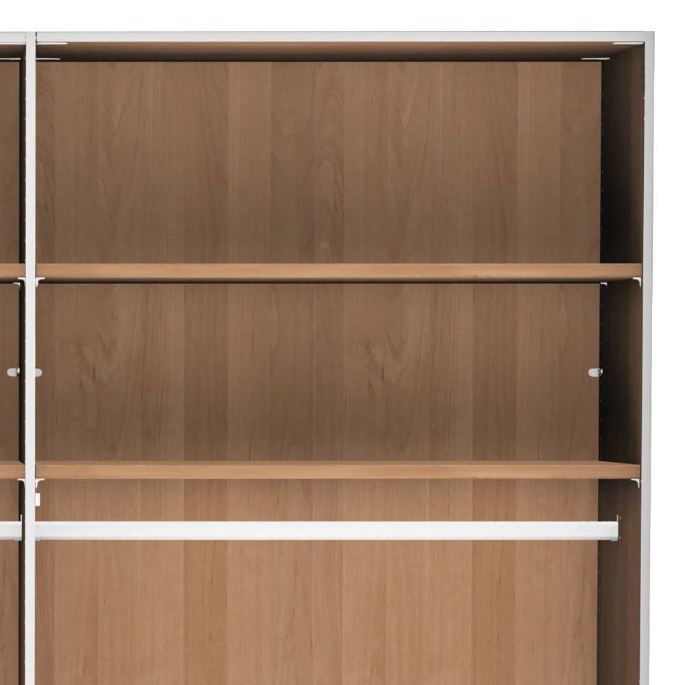5-türiger Schlafzimmerschrank in Erle teilmassiv - Murray