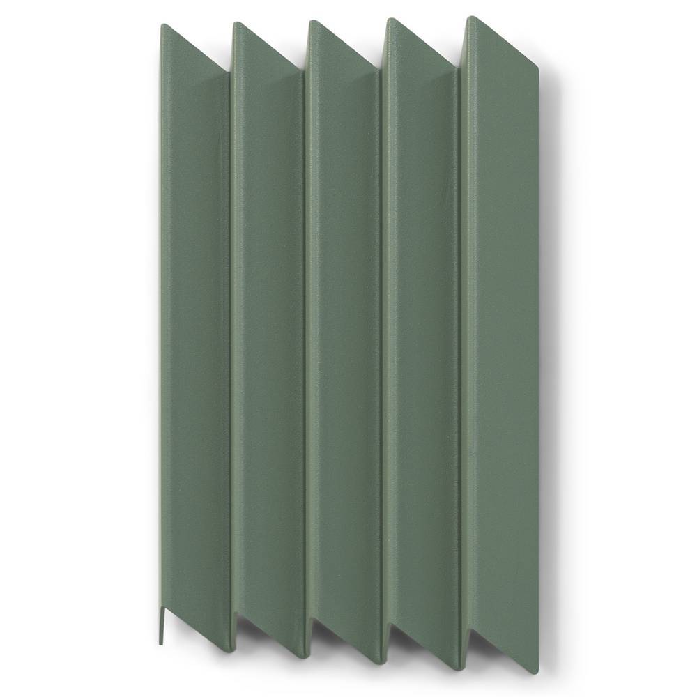 Design-Metallgarderobe in Graugrün - Onlio