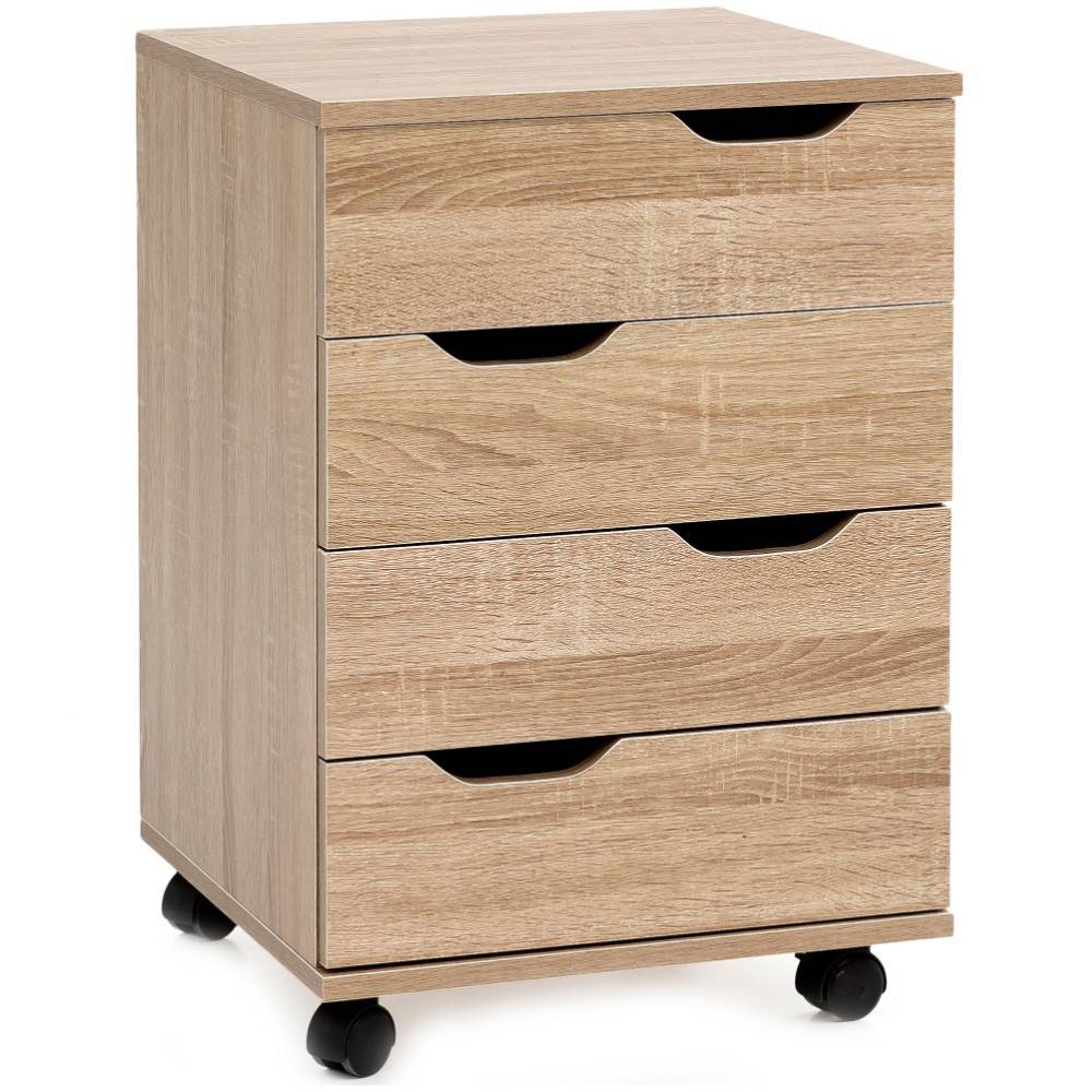 Office Rollcontainer in Sonoma Eiche - Broziano