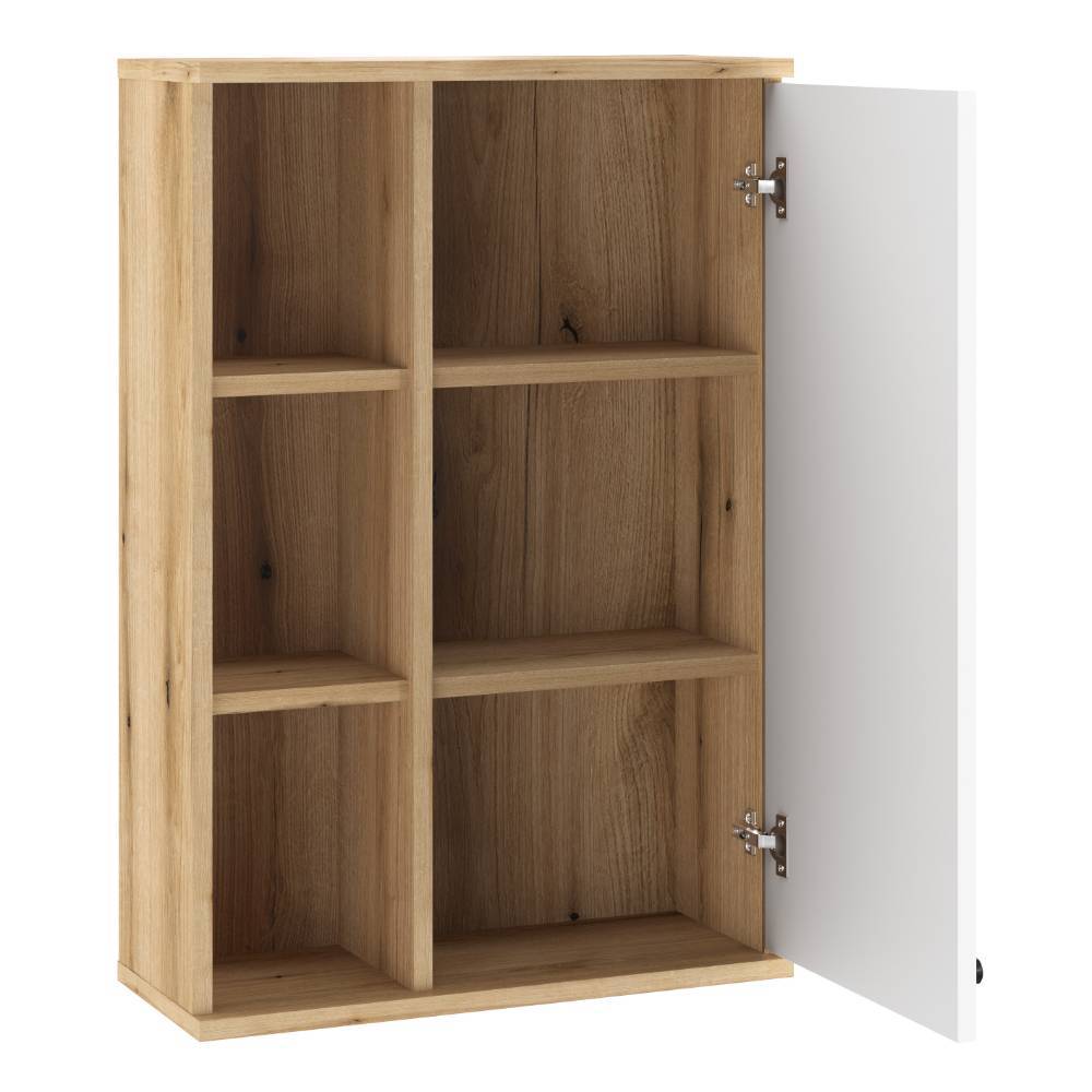 Badezimmer Hängeschrank in Weiß - Naviron