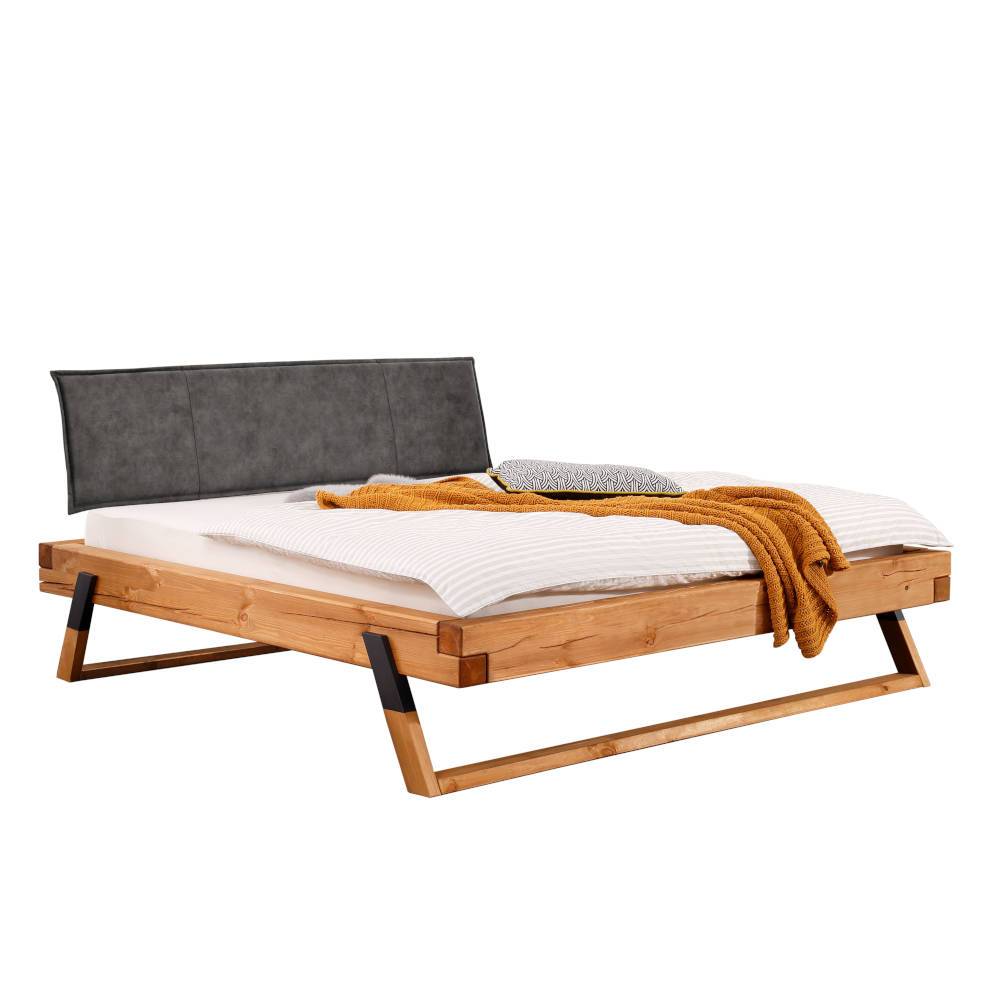 Bett mit Kufengestell aus Holz - Kalastania