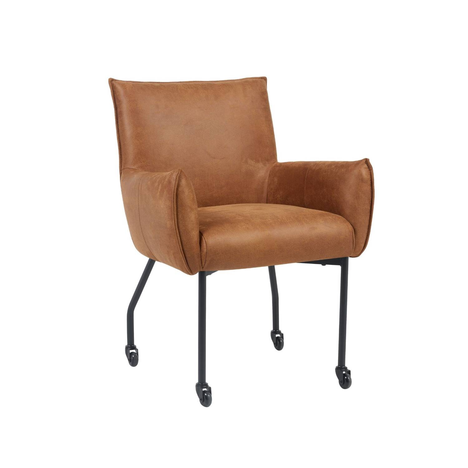 Vintage Polsterstuhl im Industrial Design - Brianna