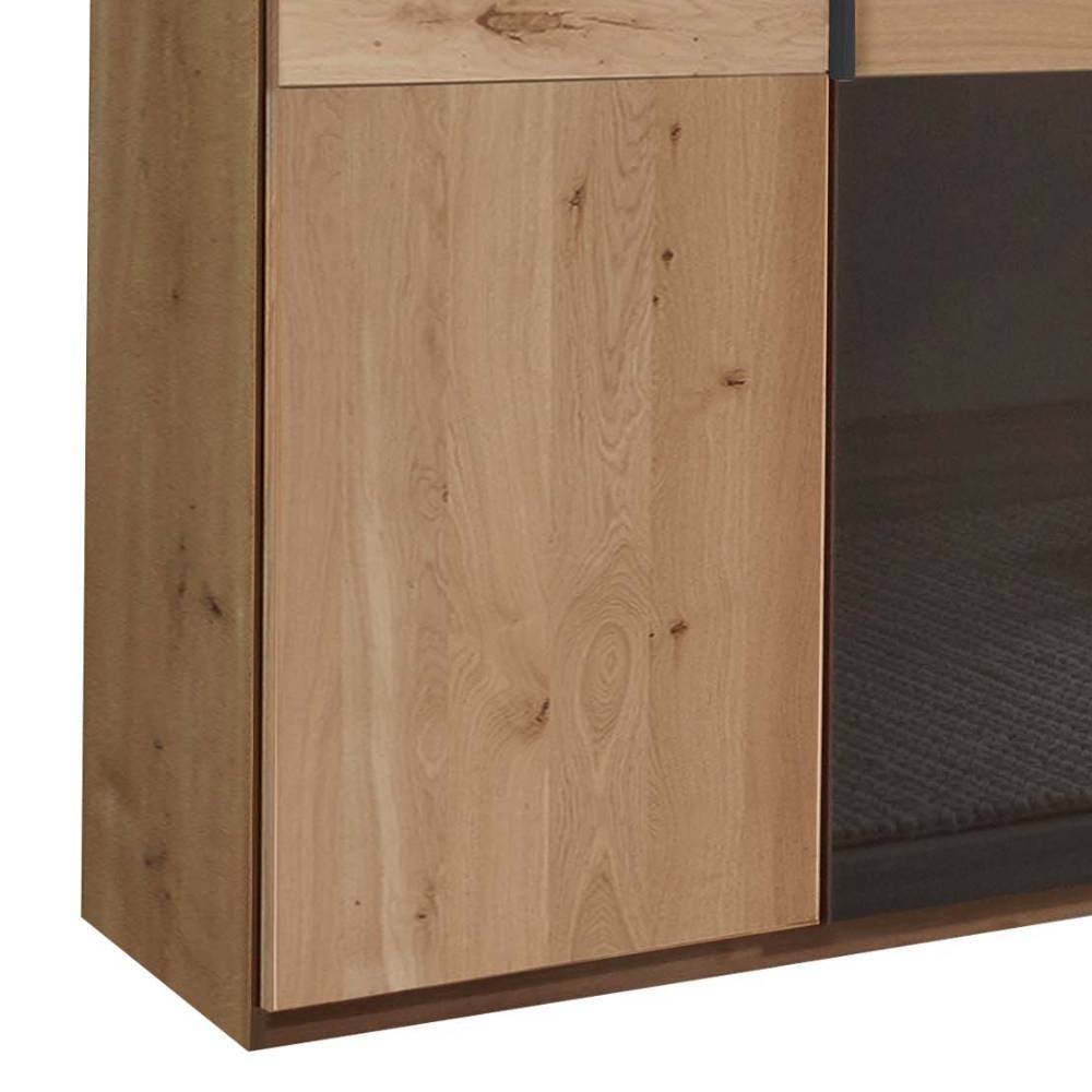 5-türiger Schrank in Eiche Bianco - Vutonia