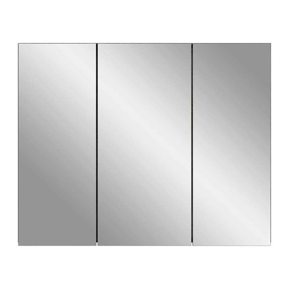 3-türiger Spiegelschrank in Silbergrau - Kilian