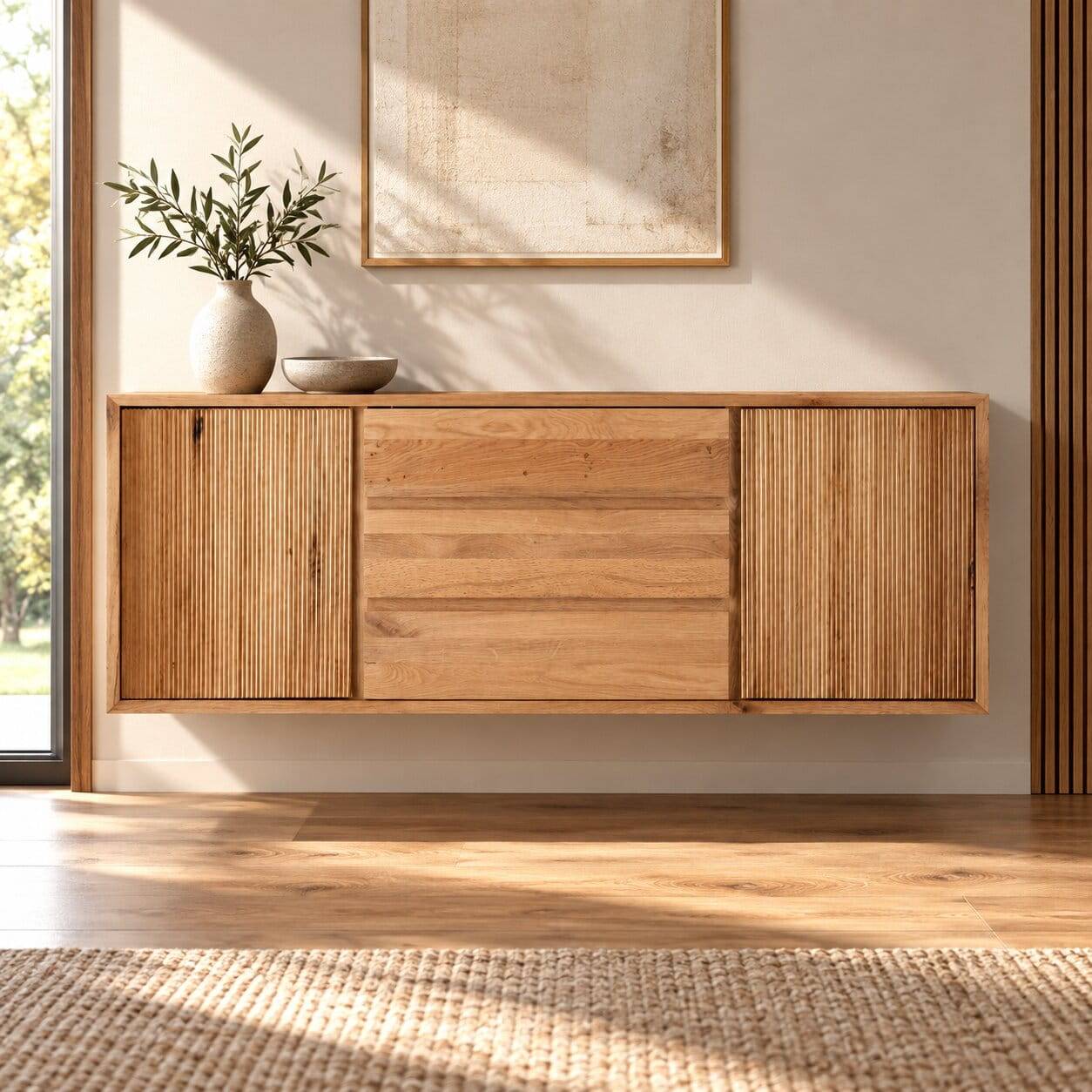 Hänge-Sideboard mit 180 cm Breite - Fredellia