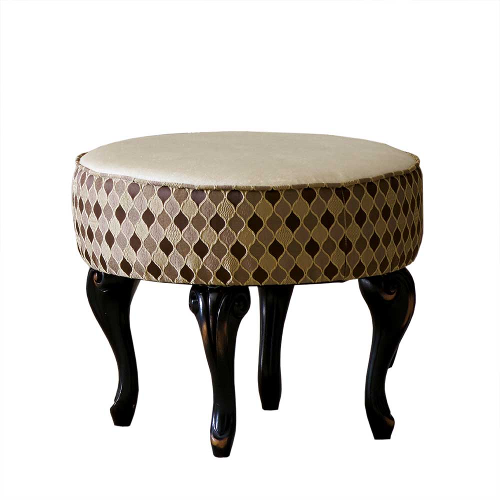 Extravaganter Hocker 53x42x53 cm - Macionas