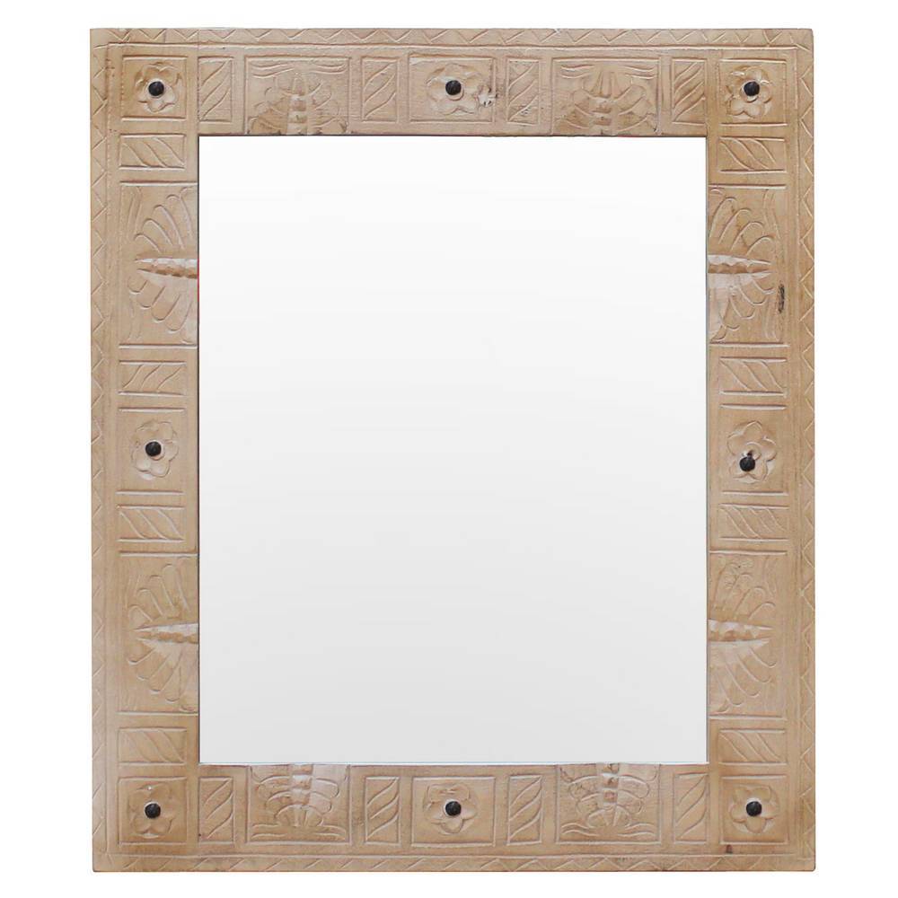 Badblock Möbelset aus Massivholz - Abid (fünfteilig)