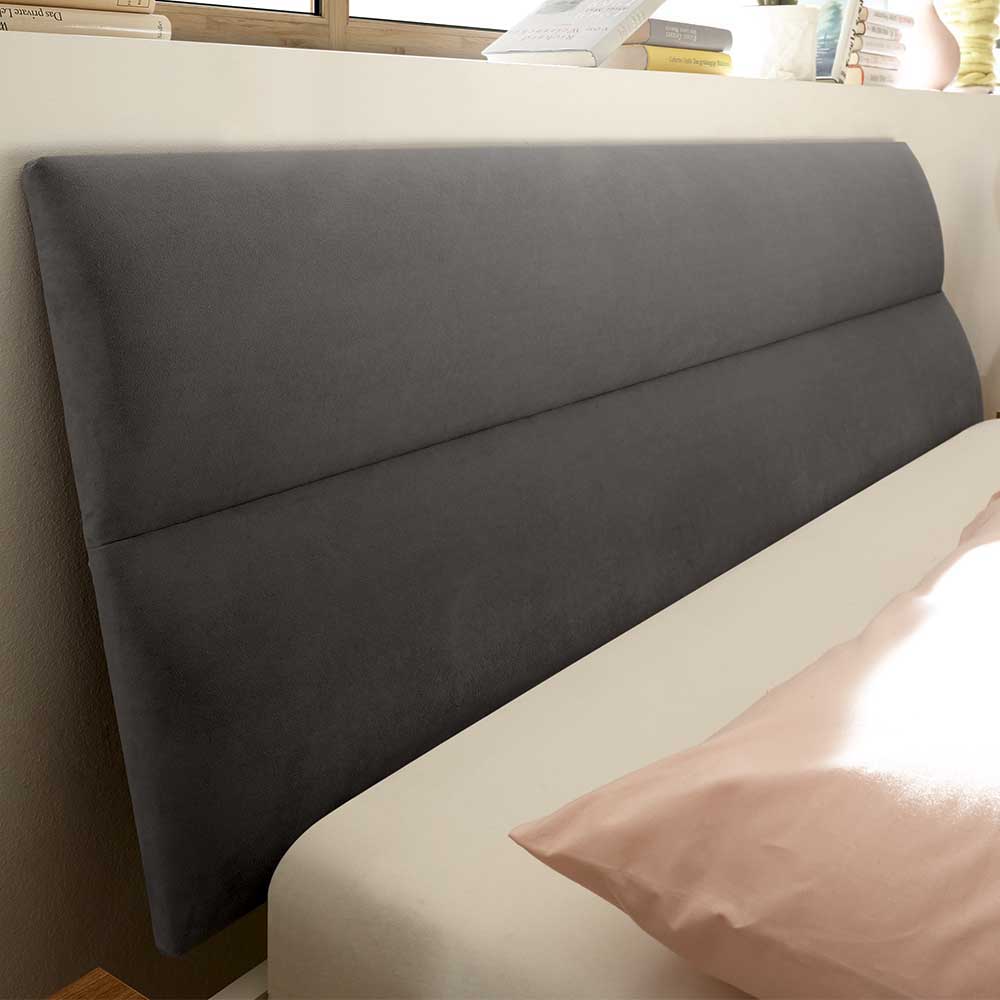 140x200 Bett im Skandi Design - Cablos (dreiteilig)