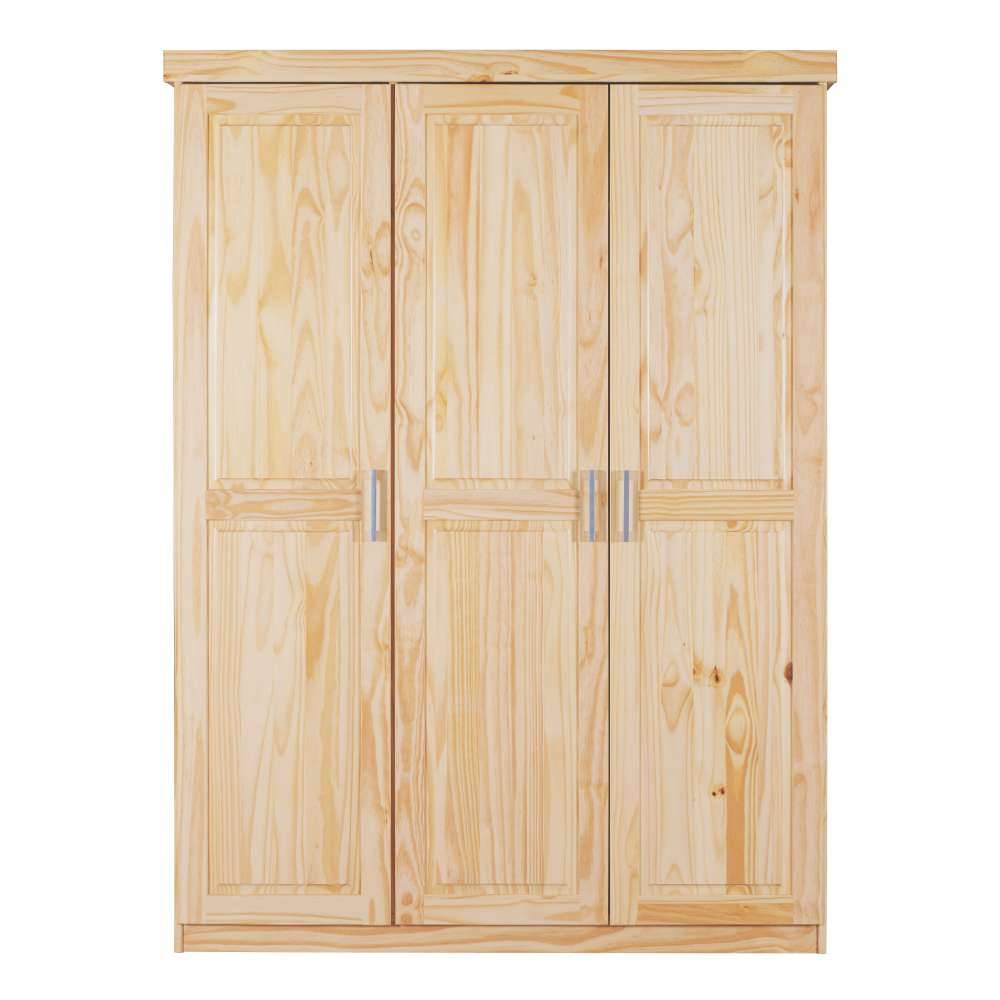 Kleiderschrank Nabrosia aus Massivholz