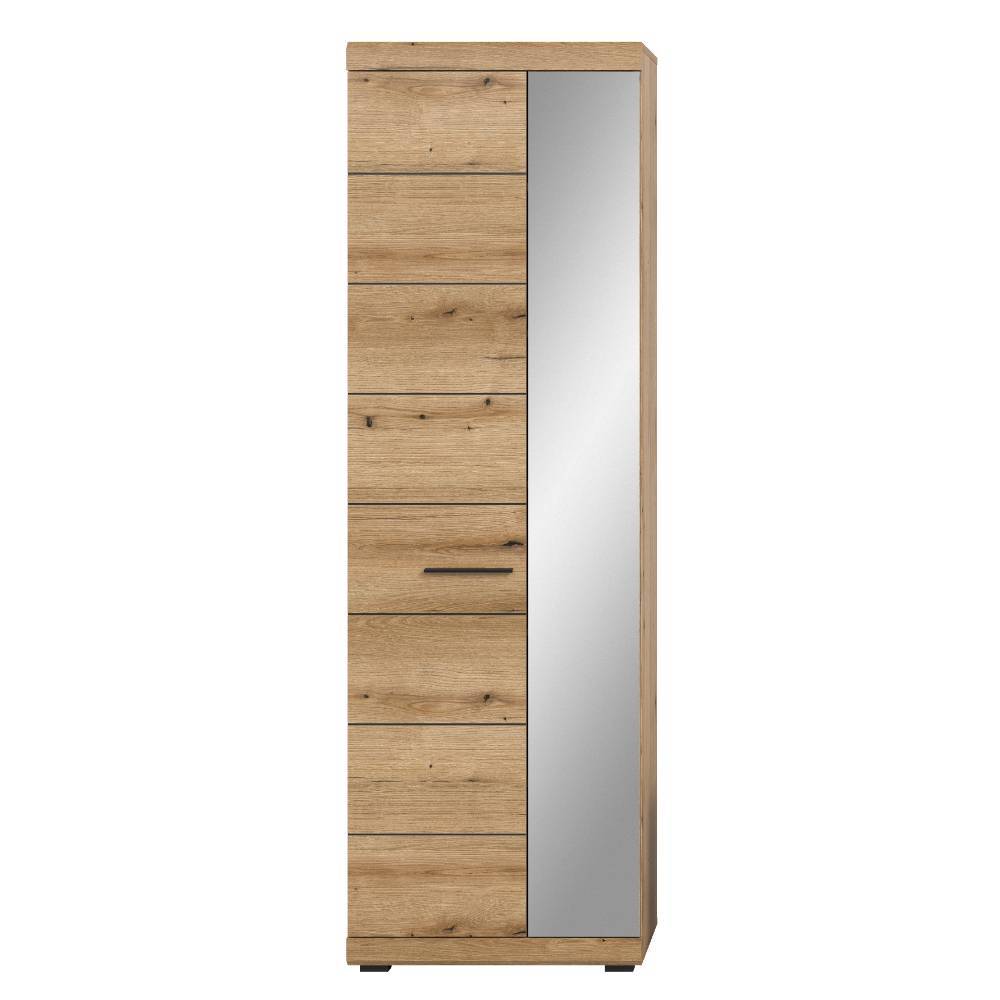 Garderobenschrank in Wildeiche Holzoptik - Babaco