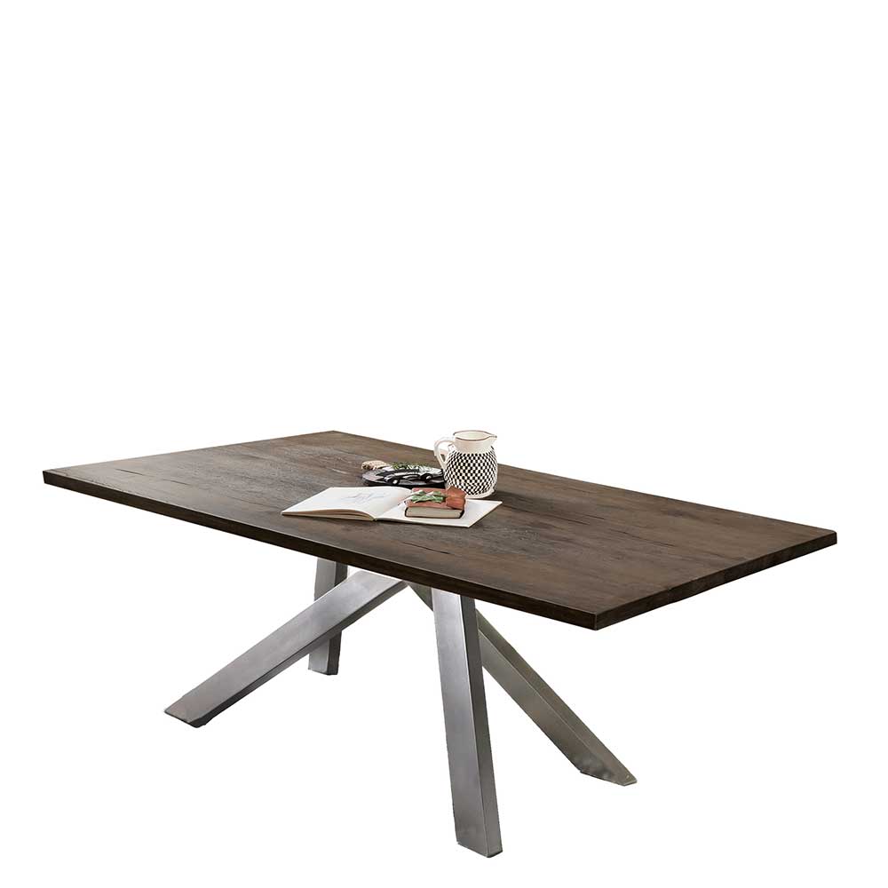 Tisch aus Eiche Grau geölt - Eneziano