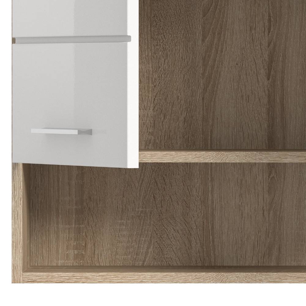 Badezimmer Hängeschrank in Weiß - Calbanyara