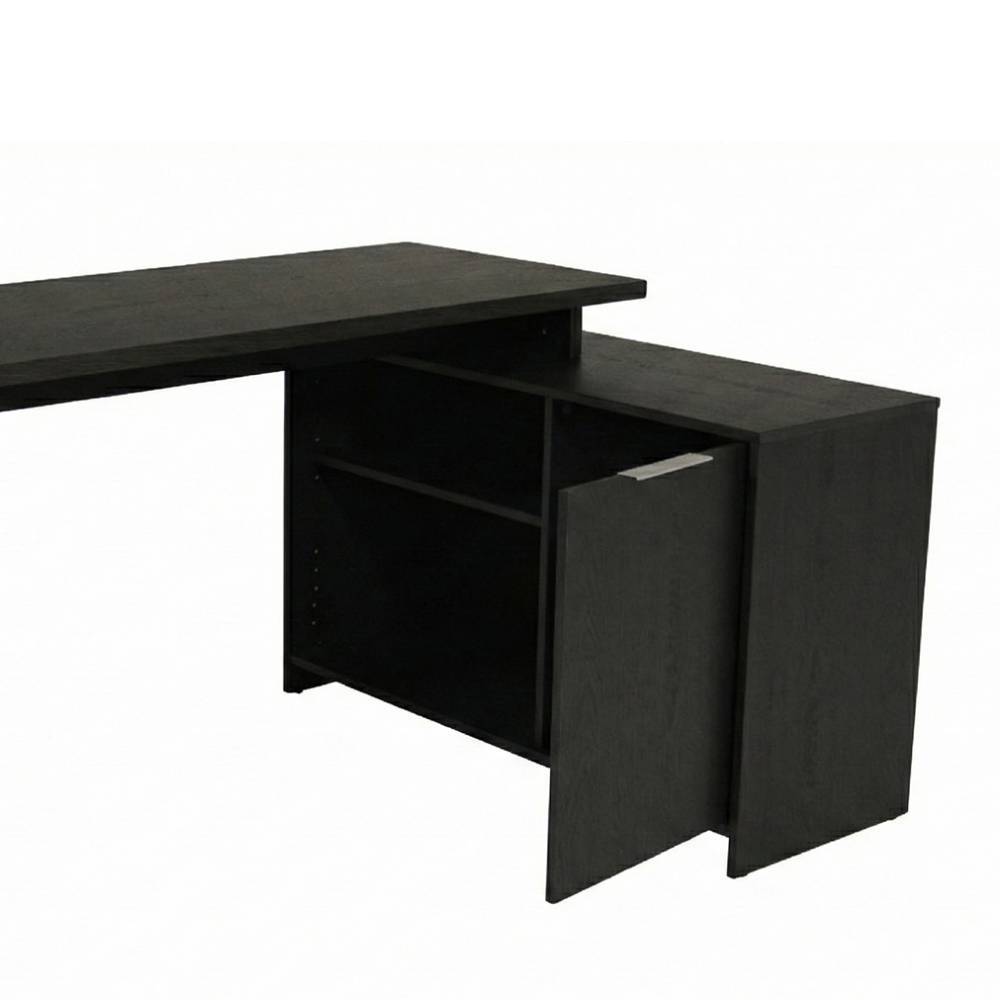 Schreibtisch in Schwarz Holzoptik - Magdalina