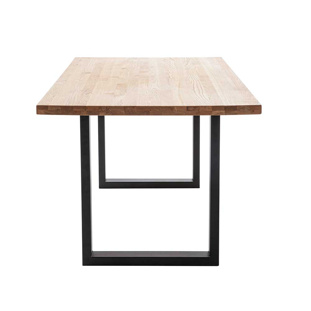 180x90 Esstisch aus Wildeiche Massivholz - Nikido