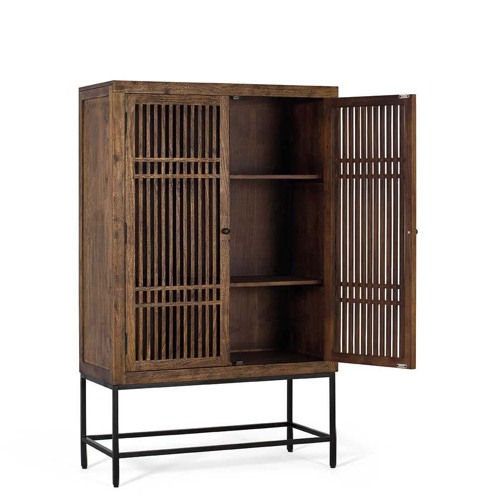 100x160x45 Wohnzimmerschrank mit zwei Türen - Charin