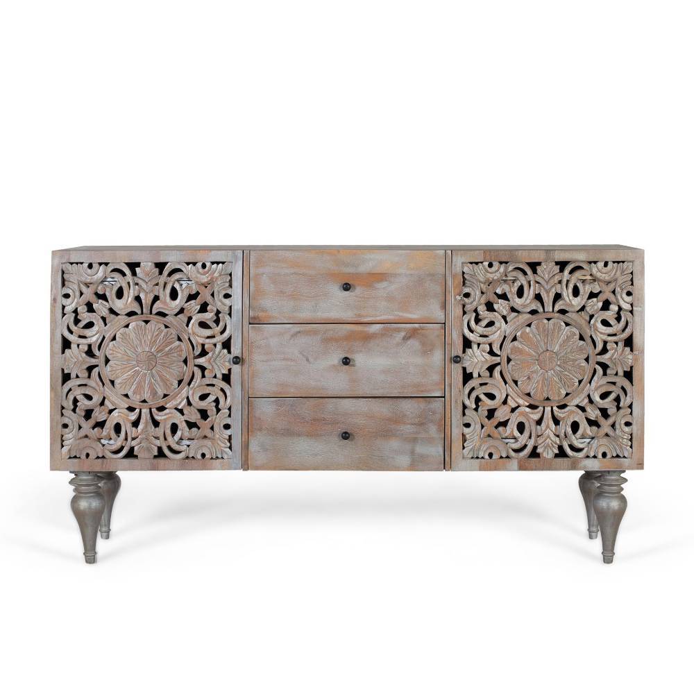 Vintage Sideboard in Grau - Pablos