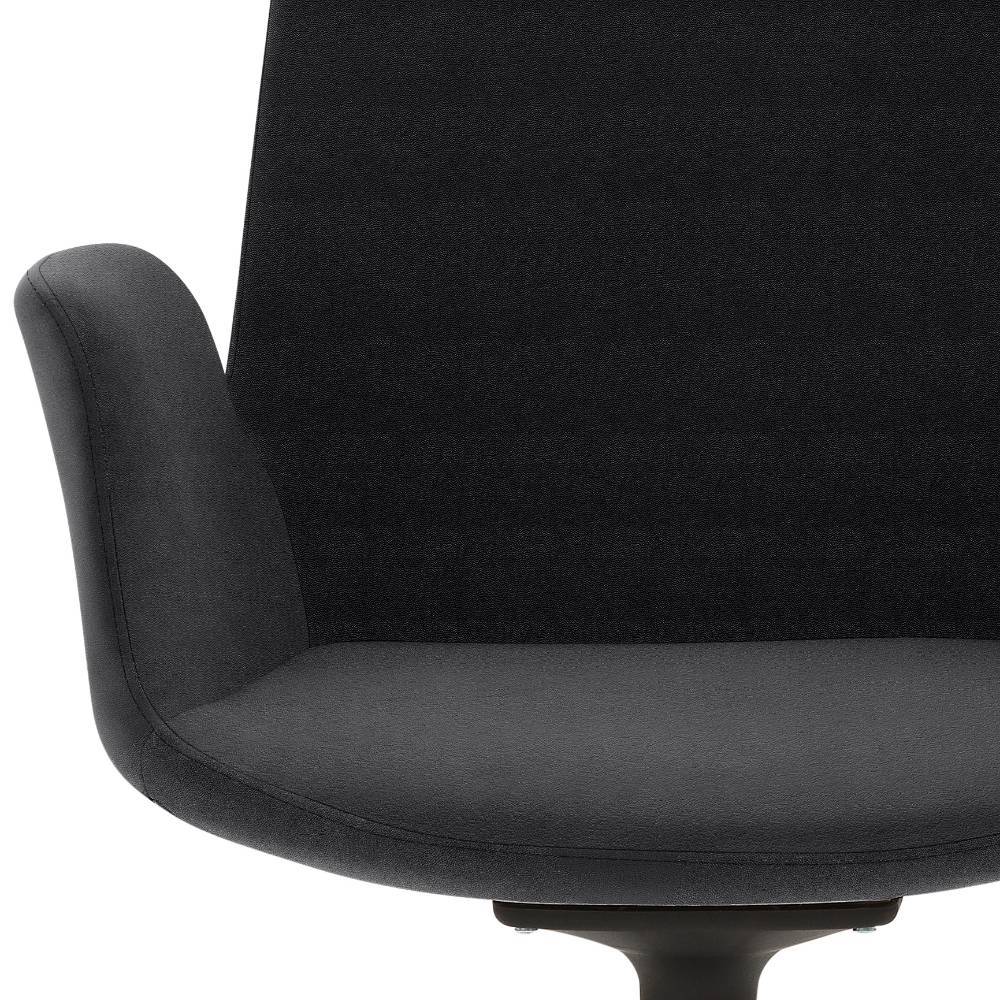 Esszimmer-Drehsessel in Anthrazit - Ebrus