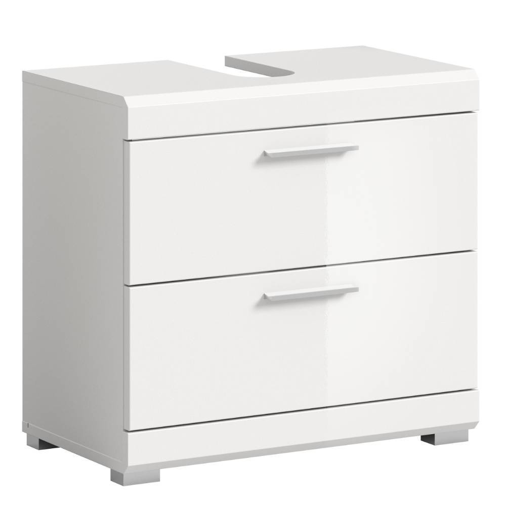 Badschrank Set in Weiß - Henriette (dreiteilig)