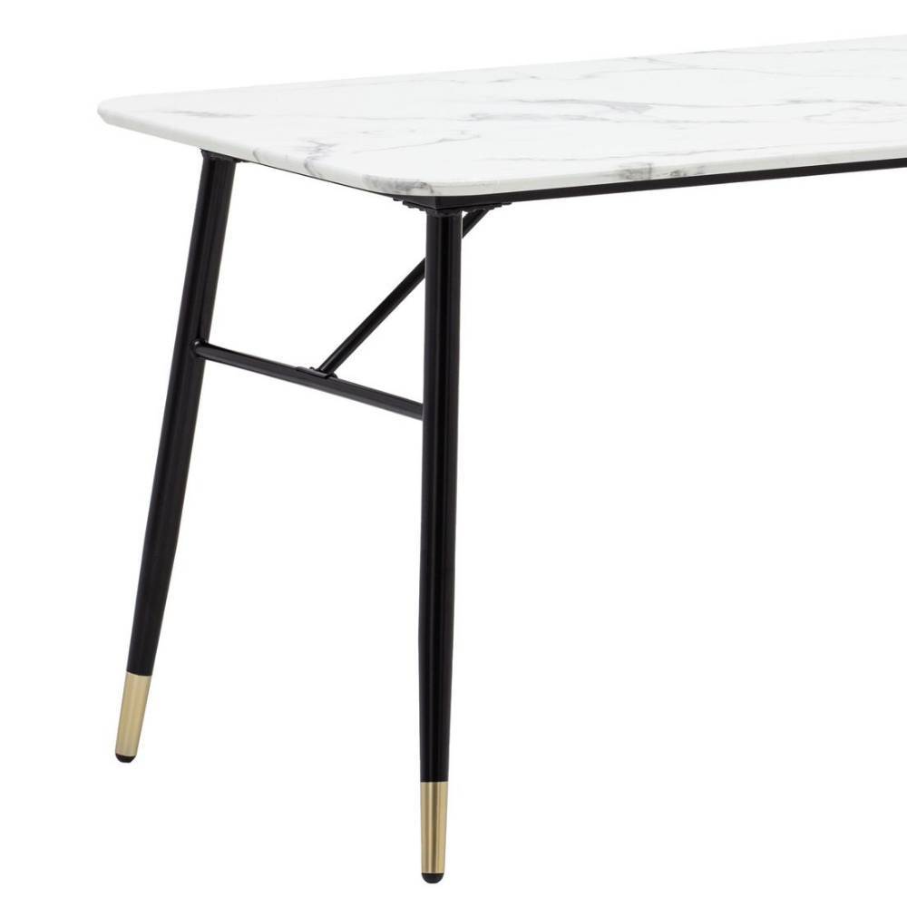 Küchen Tisch in Marmor Optik - Silberto