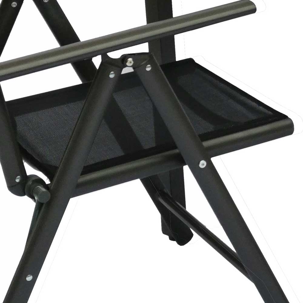 Gartentisch & zwei Stühle Set - Neluna (dreiteilig)