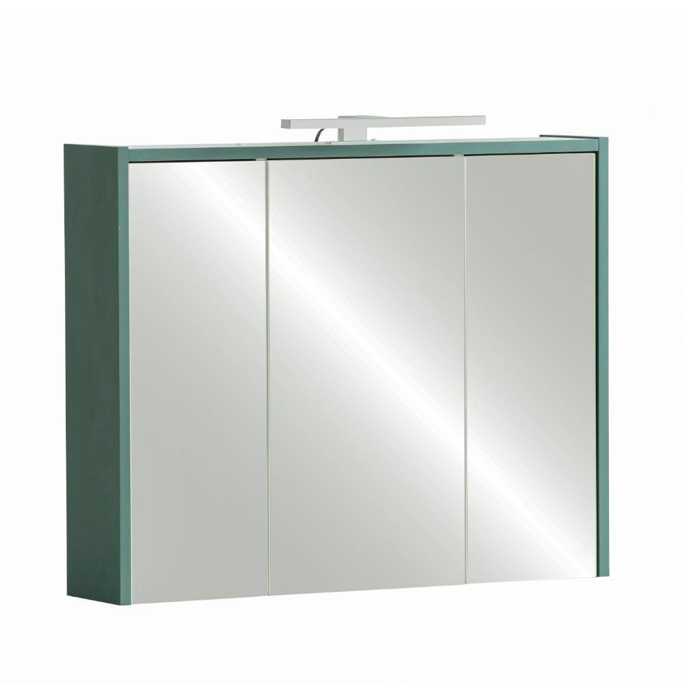Bad-Spiegelschrank in Dunkelgrün - Fridoloria