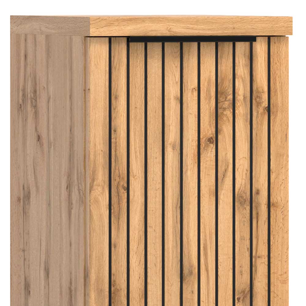 1-türiger Midi-Schrank fürs Badezimmer - Crystoga
