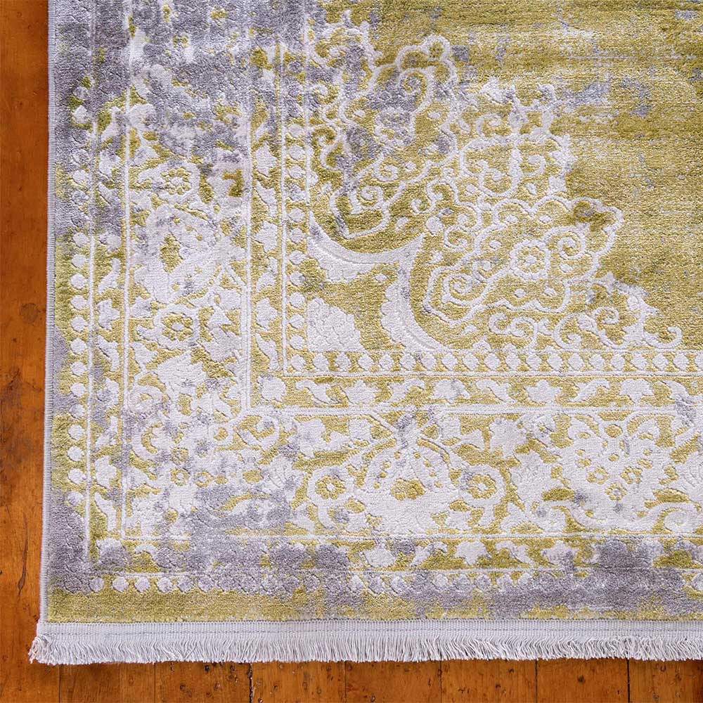 Vintage Look Läufer Teppich mit Orient Muster - Flacono