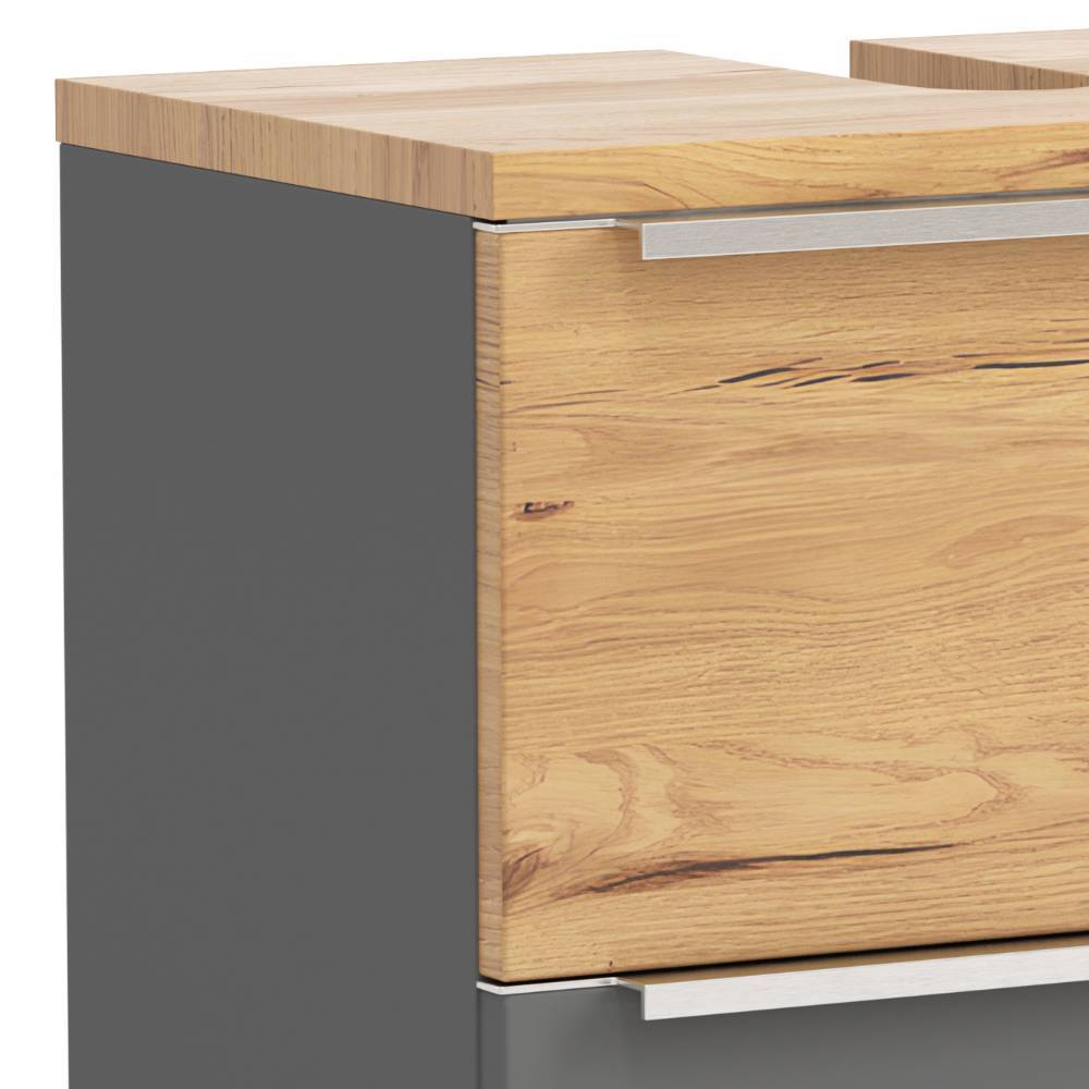 Waschbeckenschrank & Spiegelschrank Set - Reill (zweiteilig)