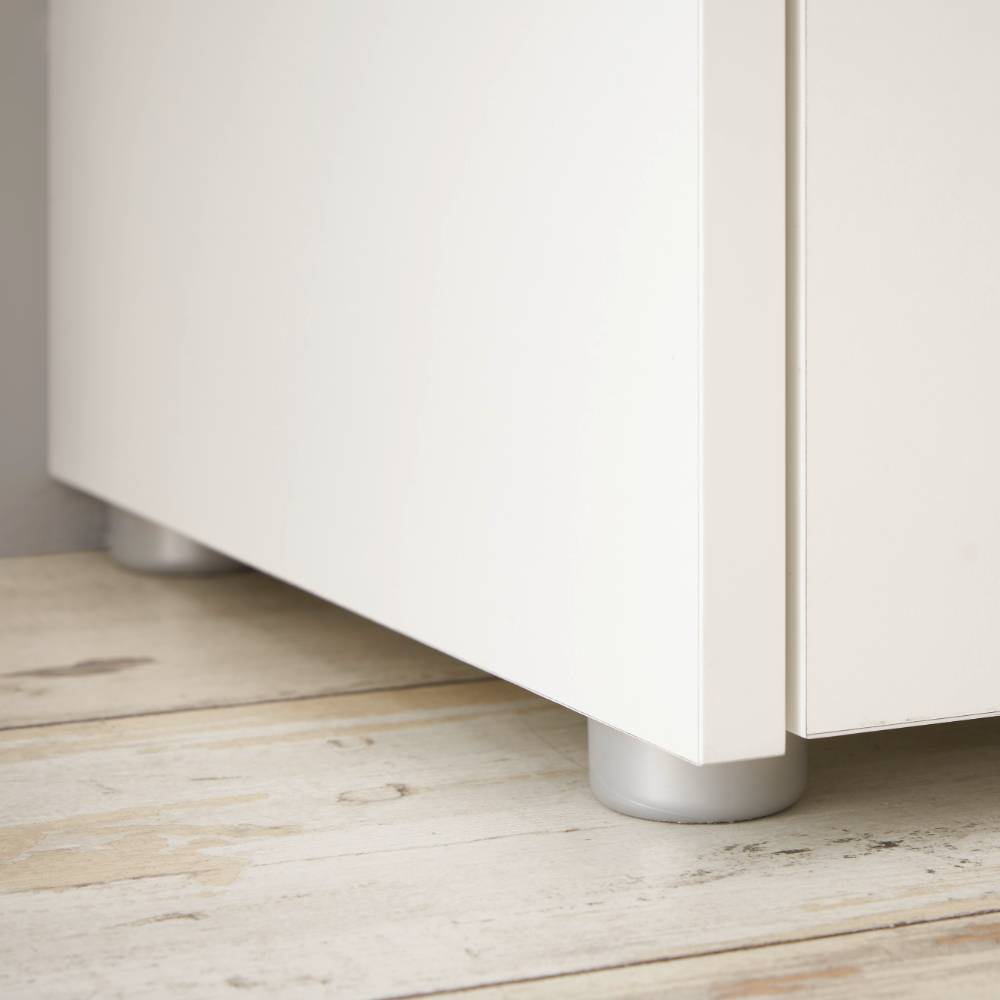 Badezimmer Midischrank in Weiß - Nonessia