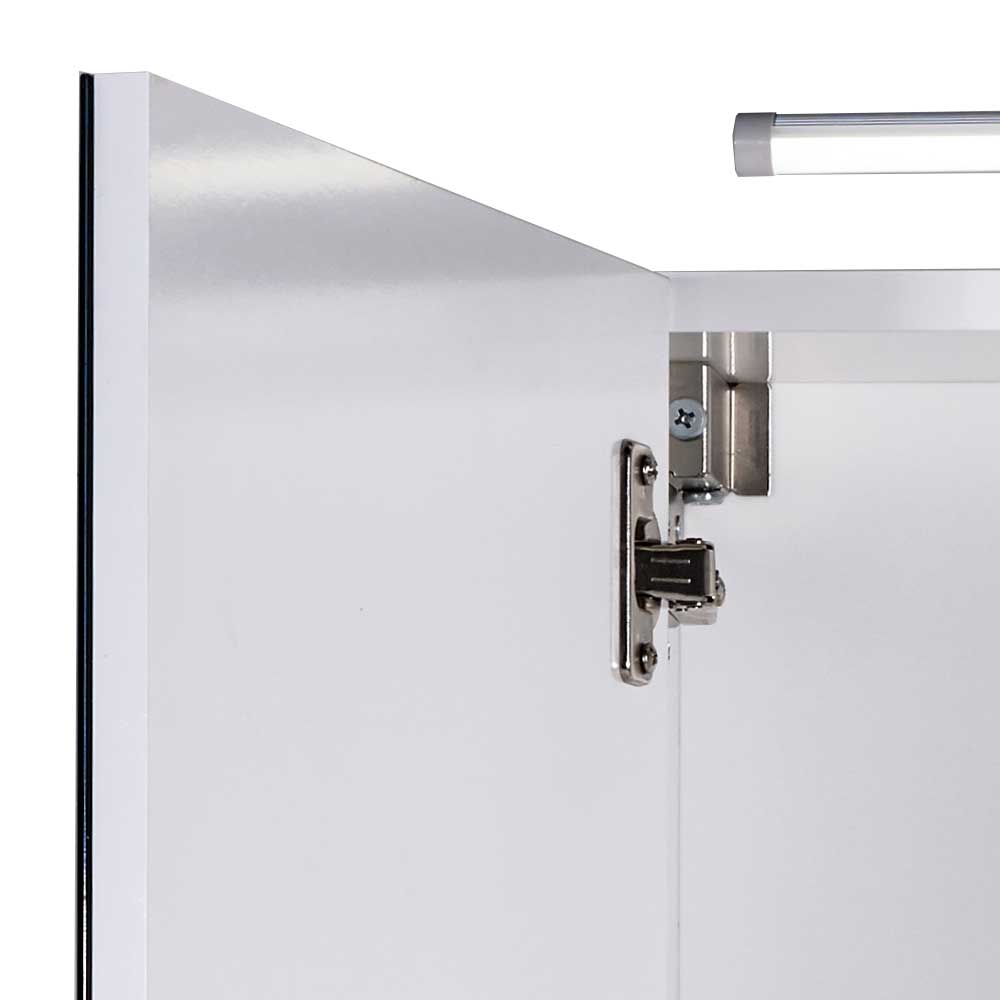 Badezimmer Spiegelschrank mit zwei Türen & LED - Bagaci