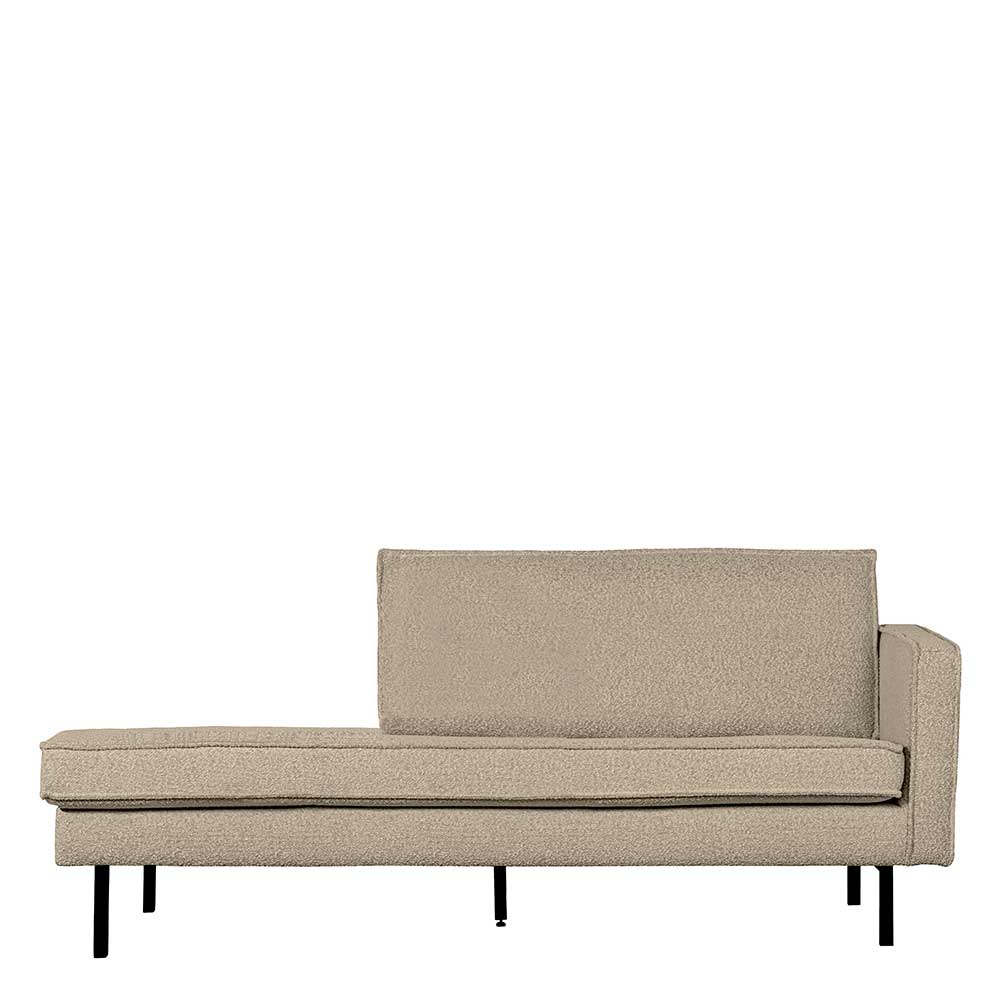 Modernes Daybed in Beige Boucle - Glamoure