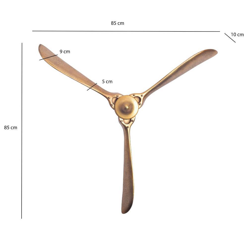 Propeller mit drei Flügeln - Wanddekoration - Balisca