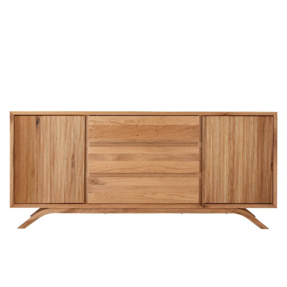 Sideboard aus Wildeiche Massivholz - Fredellia