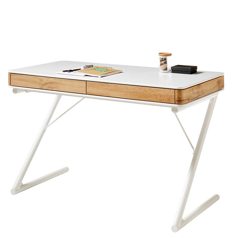 120x60 Scandi Schreibtisch mit Kufengestell - Nabrosia
